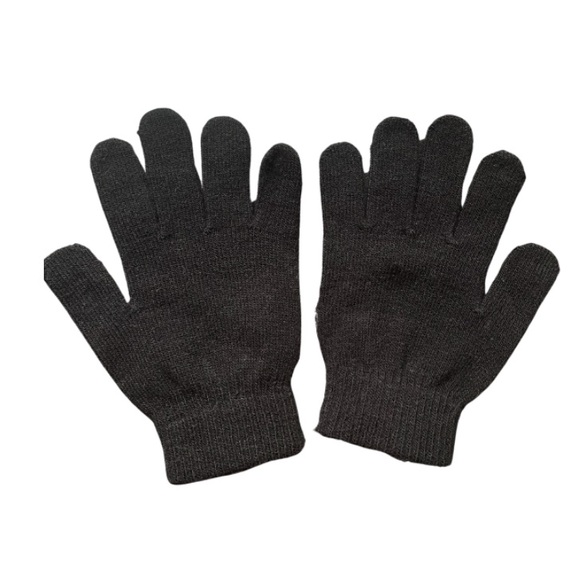 NWOT SKATELAB Skull Gloves in Black - Picture 3 of 5